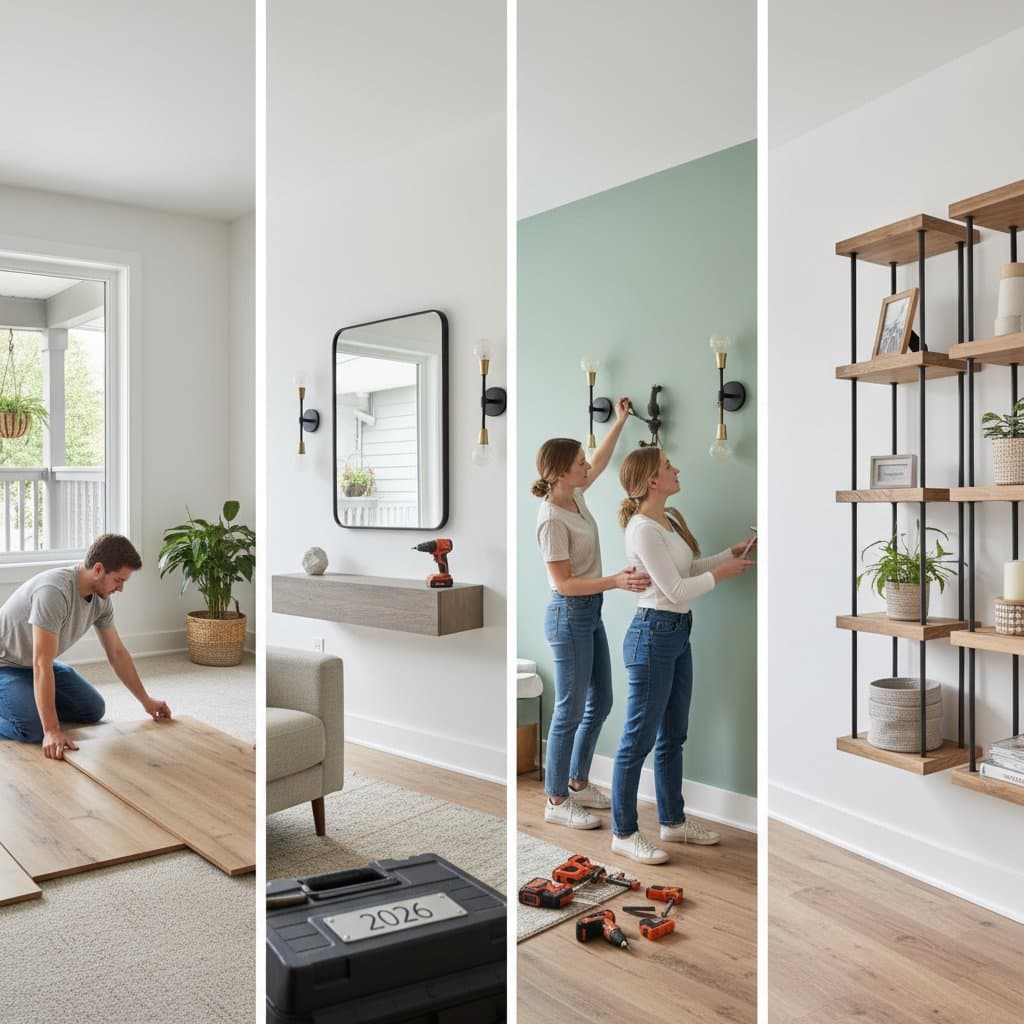 Featured image for Weekend Home Upgrades That Skip the Permit Process