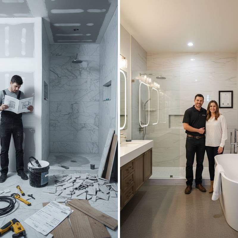 Image for Why DIY Luxury Baths Cost More Than Hiring Pros