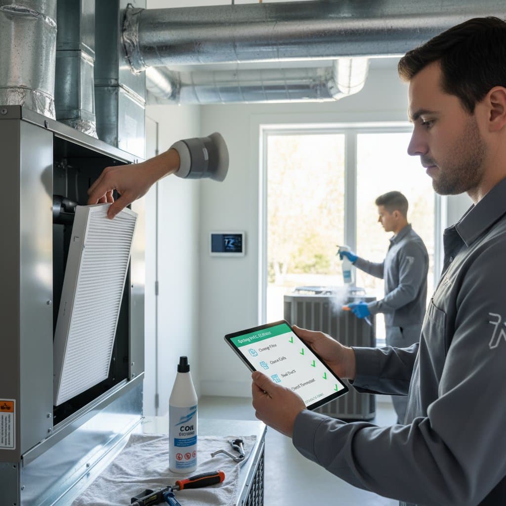 Image for Spring HVAC Checks Cut Cooling Costs by 15 Percent