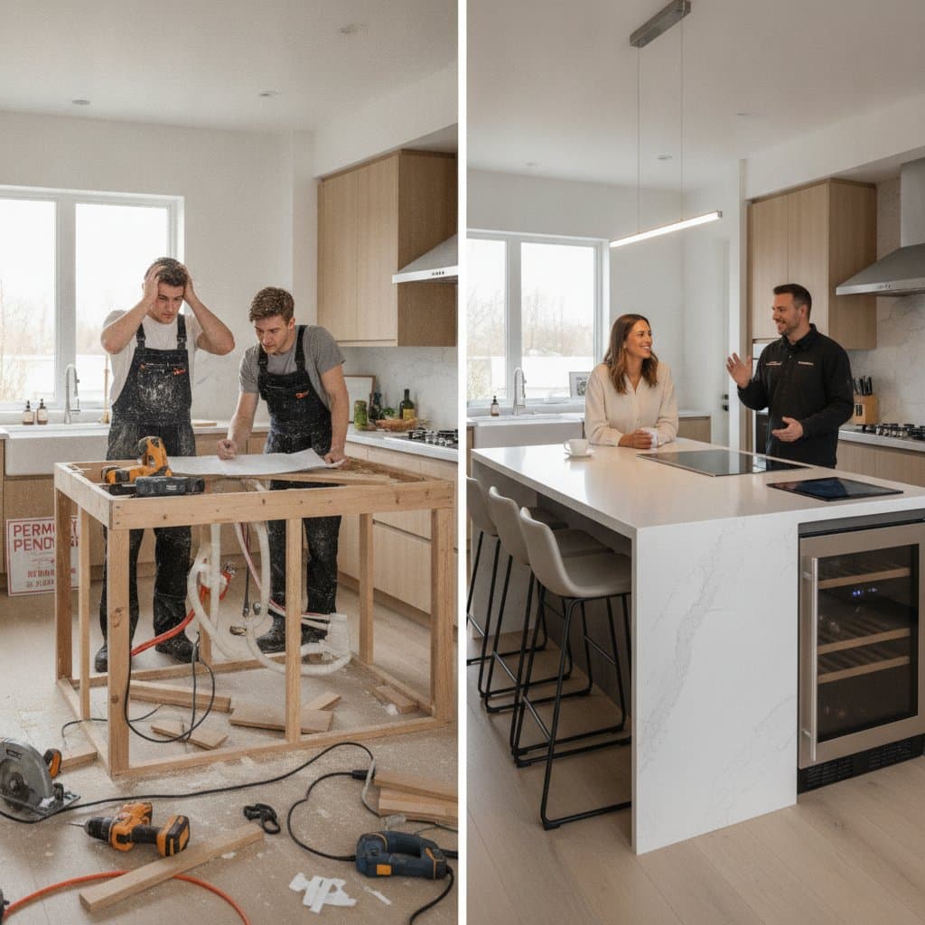 Image for DIY Kitchen Islands: When Savings Become Costly Mistakes