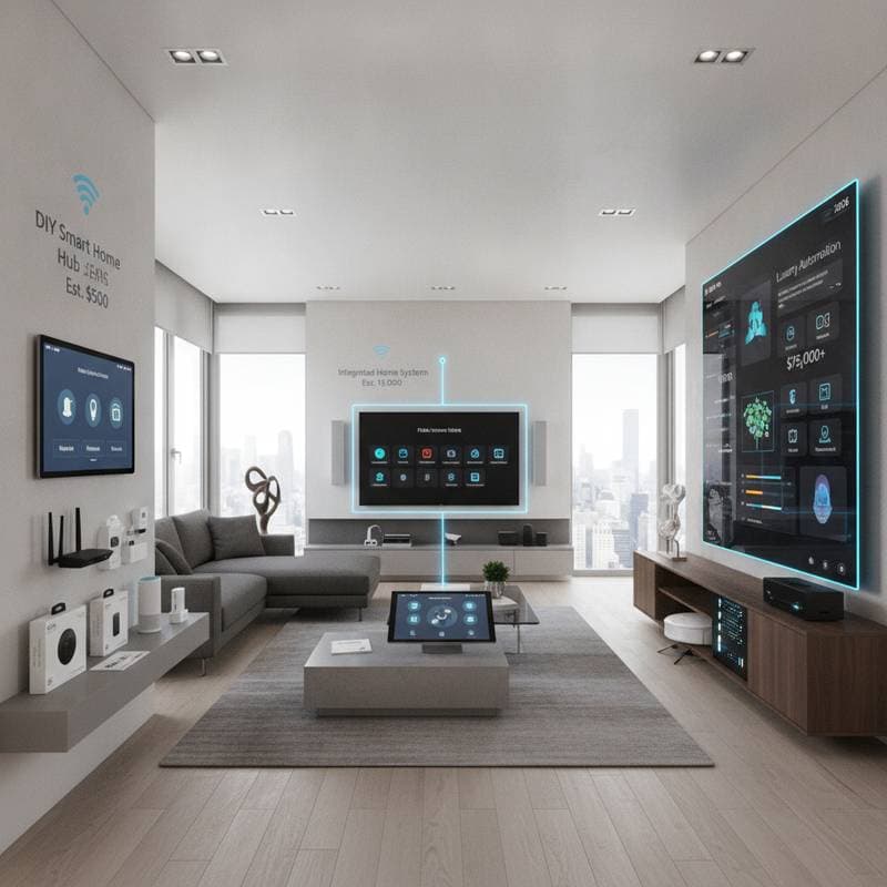 Image for Smart Home Integration Costs: $500 to $15K in 2026