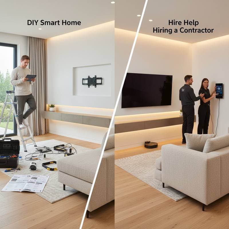 Featured image for DIY Smart Home: Worth the Hassle or Hire Help?
