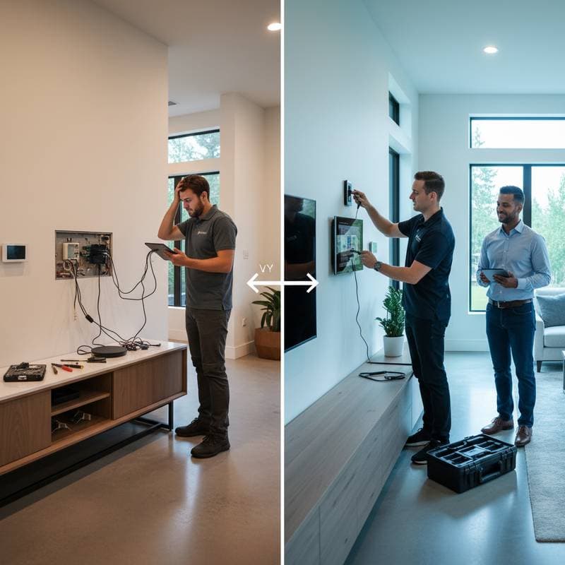 Featured image for When DIY Smart Homes Need Professional Help
