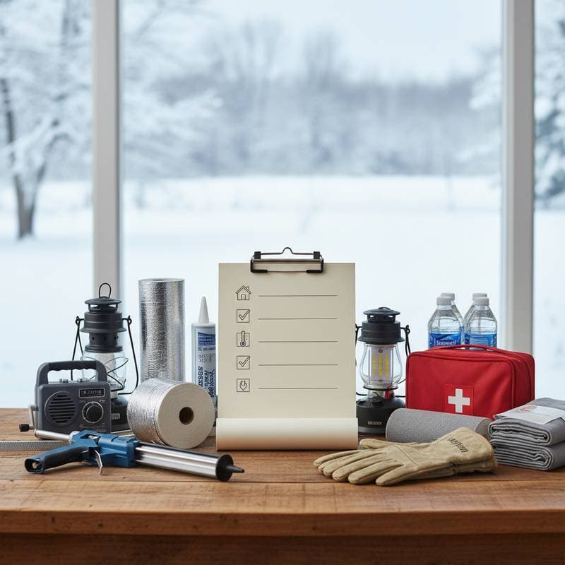 Featured image for Winter Storm Essentials: Heat, Light, and Power Backup