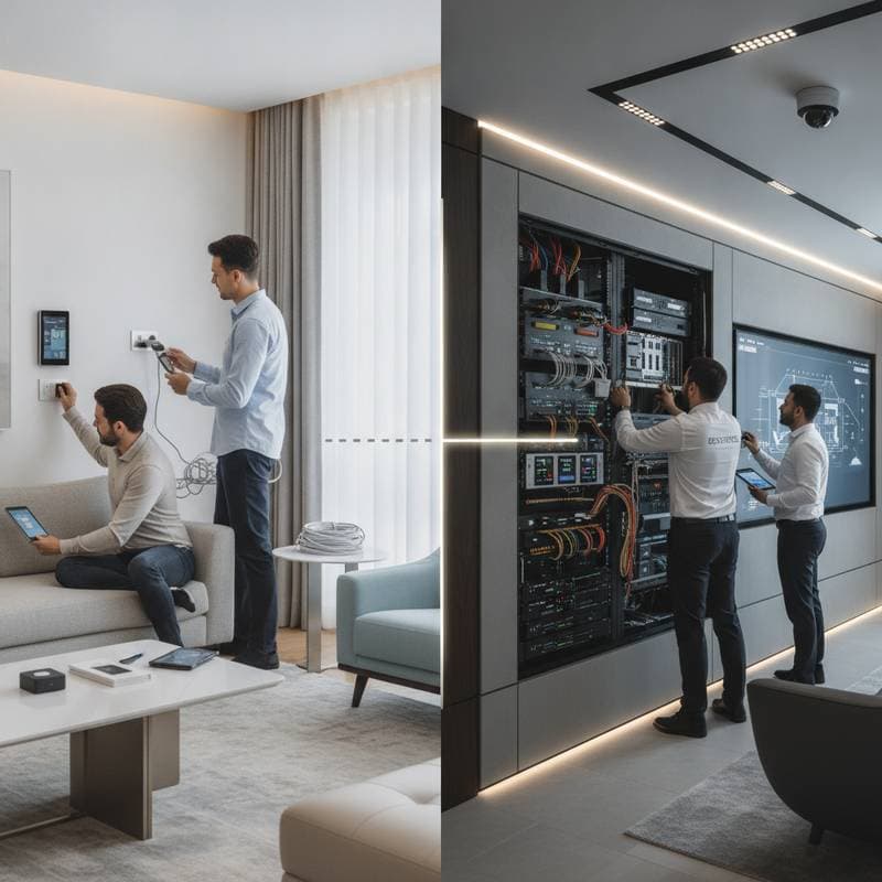 When to Skip DIY and Hire a Smart Home Pro