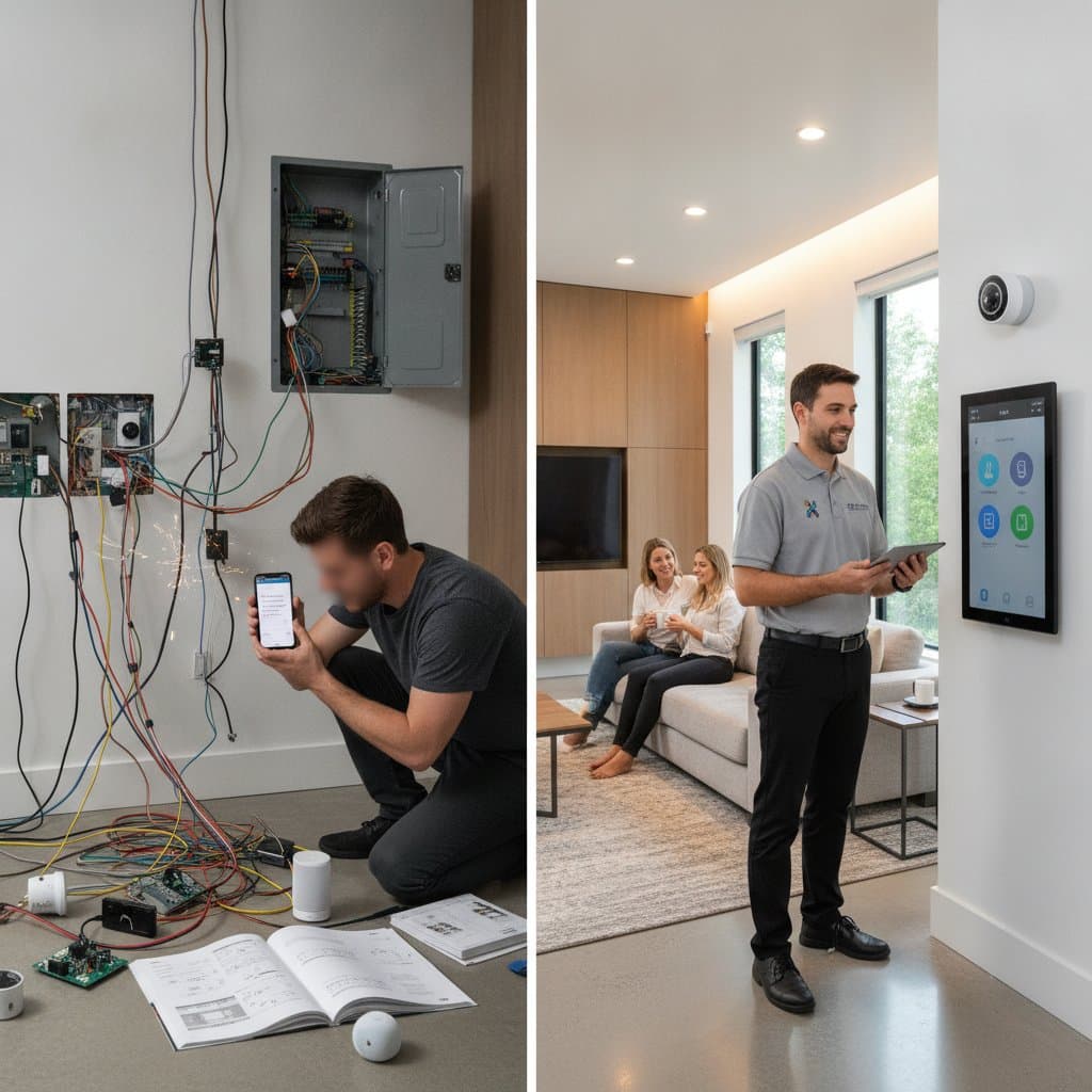 When DIY Smart Home Installs Fail: Choose Pro Setup