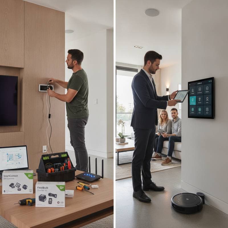 Smart Home Setup: When to DIY vs Hire a Pro