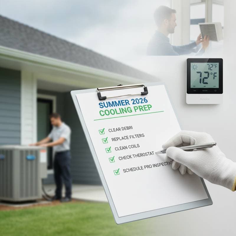 Featured image for Simple Checks That Prevent Summer AC Breakdowns