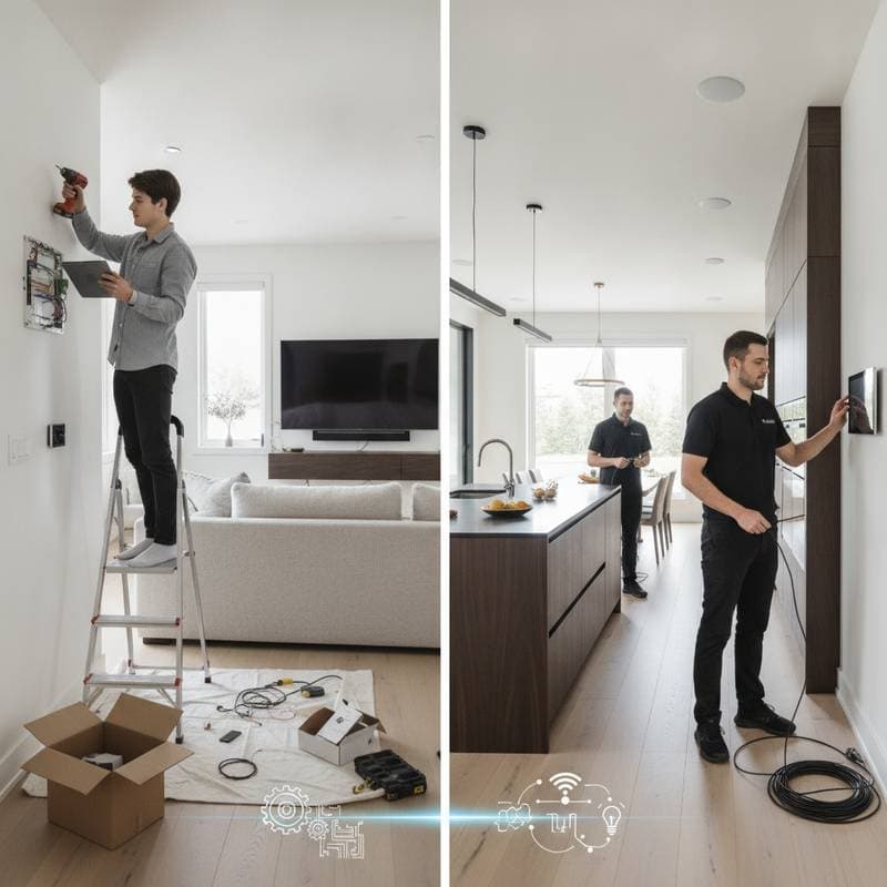 Featured image for When to DIY Your Smart Home and When to Call a Pro