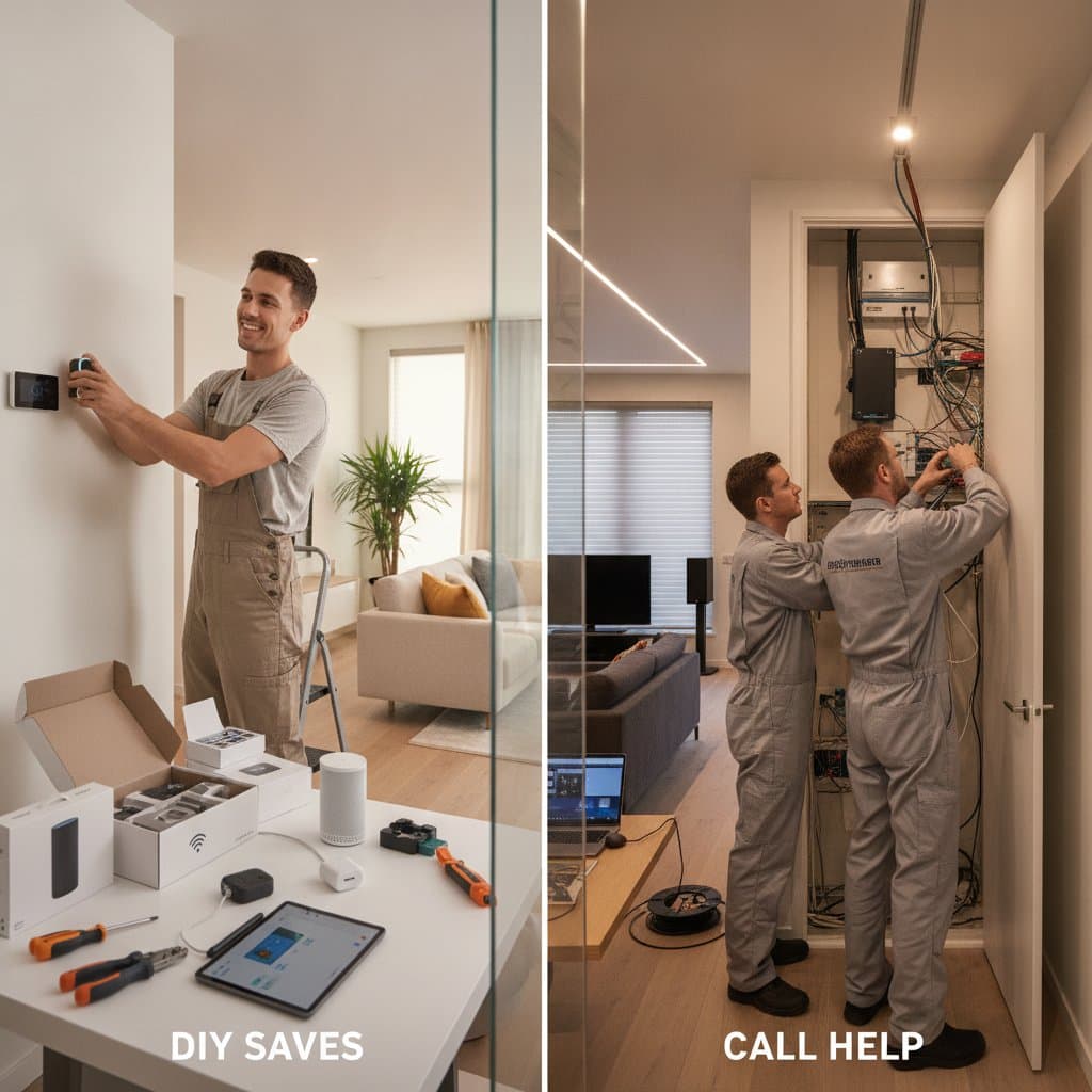 Featured image for Smart Home Install: When DIY Saves and When to Call Help