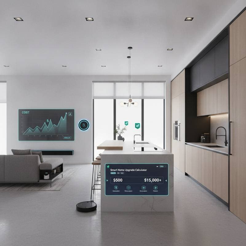 Featured image for Smart Home Upgrades Cost $500 to $15K by 2026