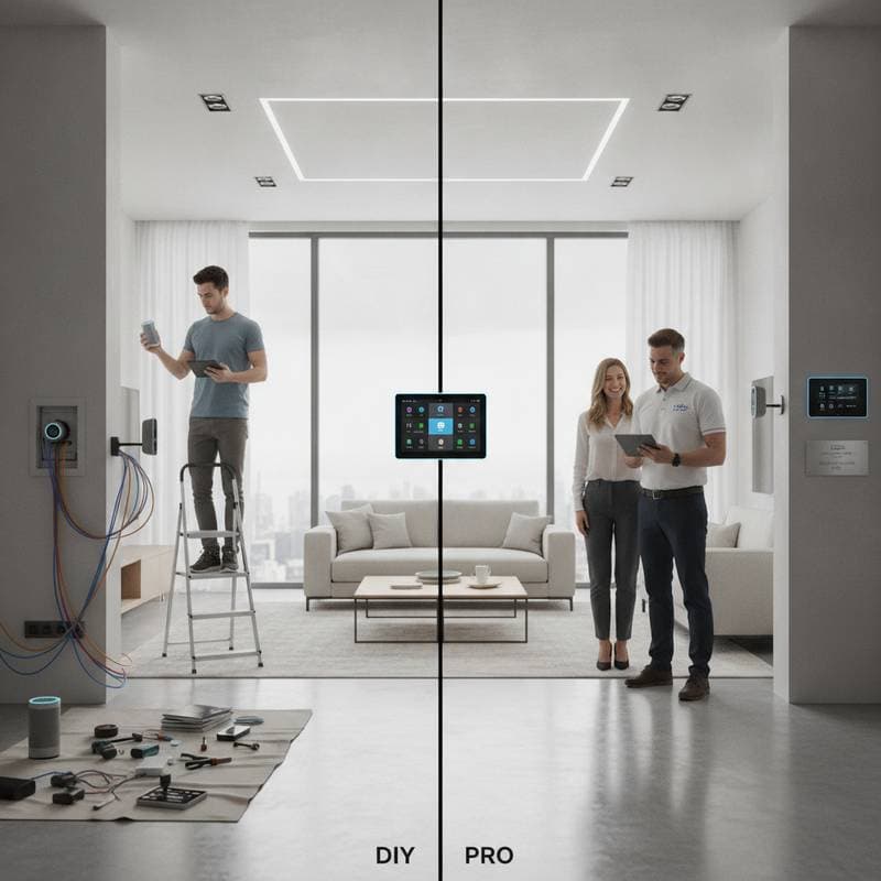 Featured image for Smart Home Setup: DIY Wins or Hire a Certified Pro?