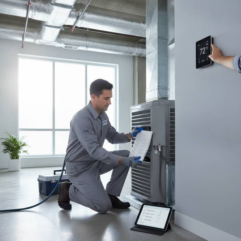 Featured image for Spring HVAC Checks That Prevent Costly Failures